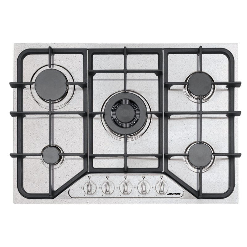 SETTANTA 70 cm built-in hob 4 gas burners + triple ring cast iron pan support - Snow Granite SETTANTA 70 cm built-in hob 4 gas burners + triple ring cast iron pan support - Snow Granite