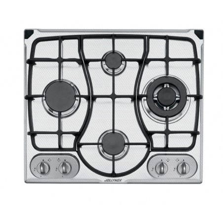 OMNIA 60 cm built-in hob 4 gas burners + Triple ring cast iron pan support - Decorated