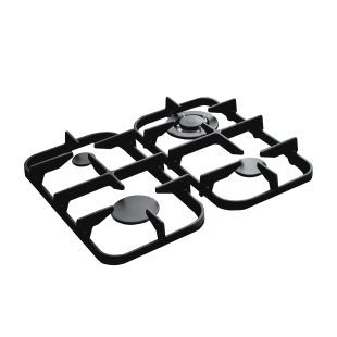 Griddle preparation and cast iron spartifiamma for 60 cm kitchens