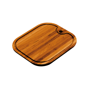 Rectangular iroko chopping board