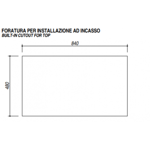 Lavello VEGA incasso inox 86x50 2 Vasche